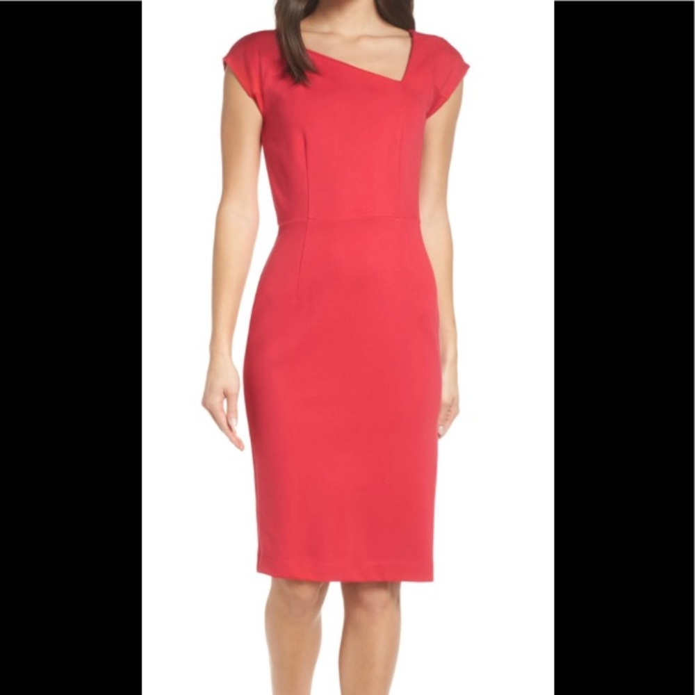 NEW! French Connection Lulu slash neck dress 0